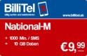 BilliTel National-M € 9,99