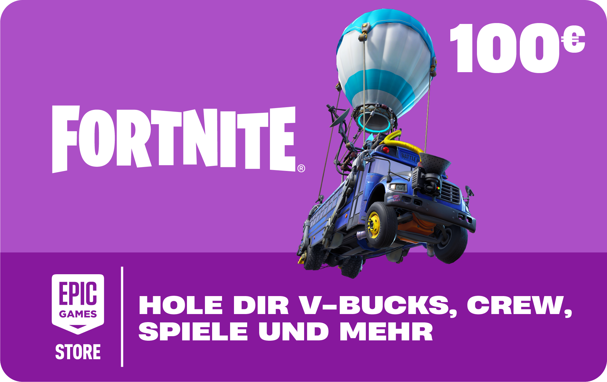 Epic Fortnite 100 EUR
