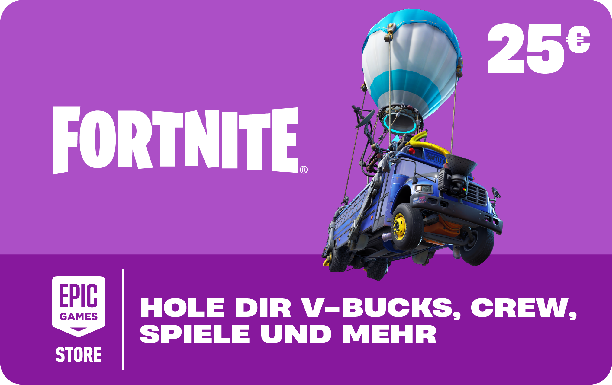 Epic Fortnite 25 EUR